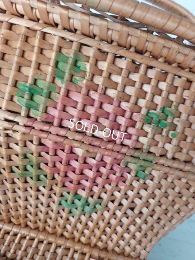 画像10: アンティークロ―ズバスケット