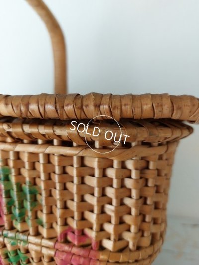 画像18: アンティークロ―ズバスケット