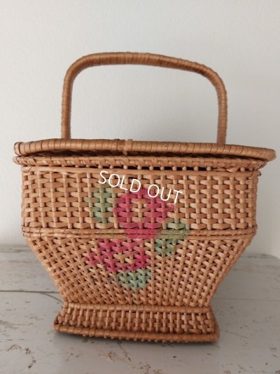 画像5: アンティークロ―ズバスケット