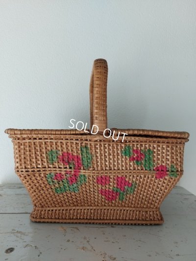 画像7: アンティークロ―ズバスケット