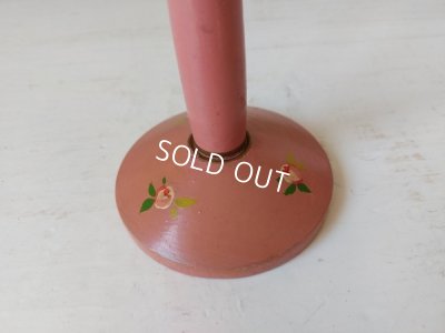 画像4: 手描きローズ柄ハットスタンド