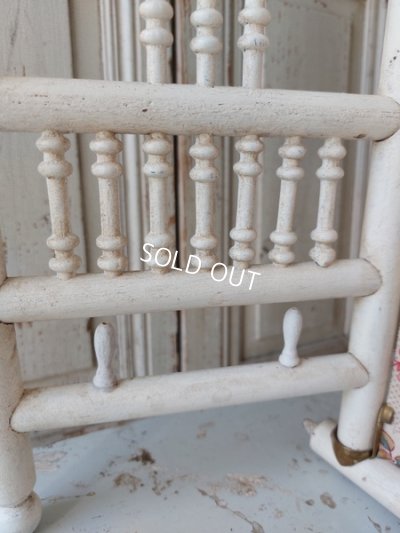 画像3: アンティークリボンと花かご柄カルトナージュ衝立