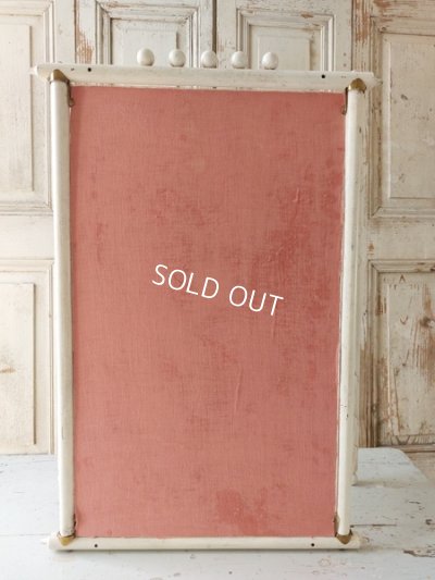 画像6: アンティークリボンと花かご柄カルトナージュ衝立