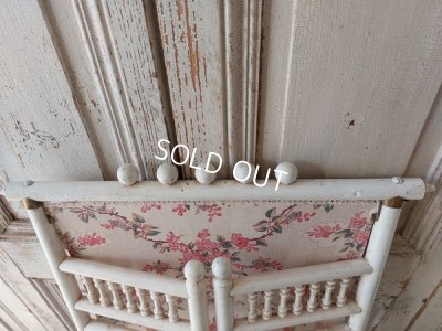 画像12: アンティークリボンと花かご柄カルトナージュ衝立