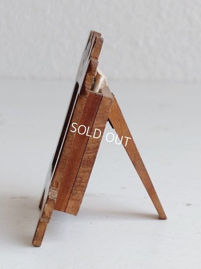 画像8: モシュリンヌすみれとミモザ柄小さなフォトスタンド