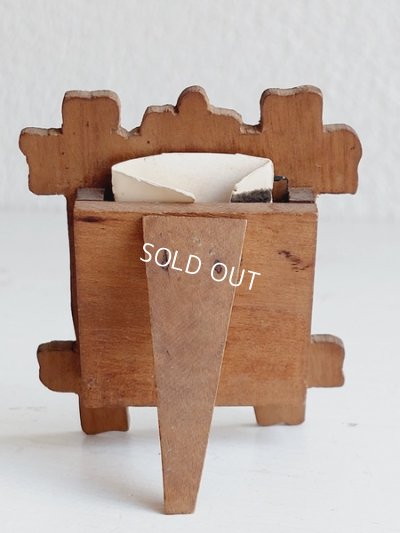 画像9: モシュリンヌすみれとミモザ柄小さなフォトスタンド