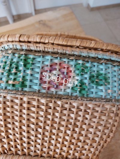 画像7: アンティークロ―ズバスケット