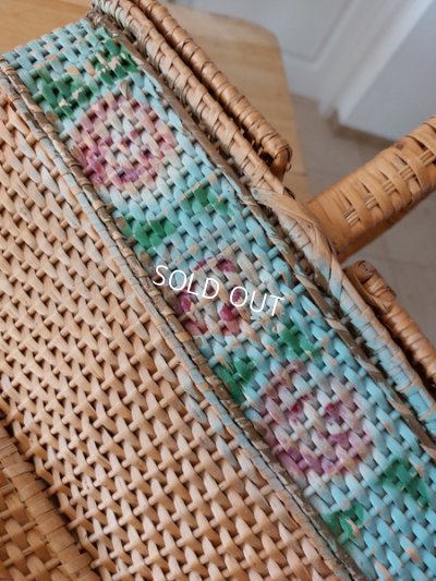 画像6: アンティークロ―ズバスケット