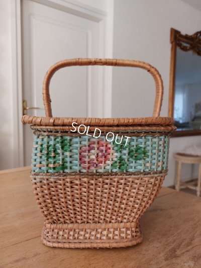 画像5: アンティークロ―ズバスケット