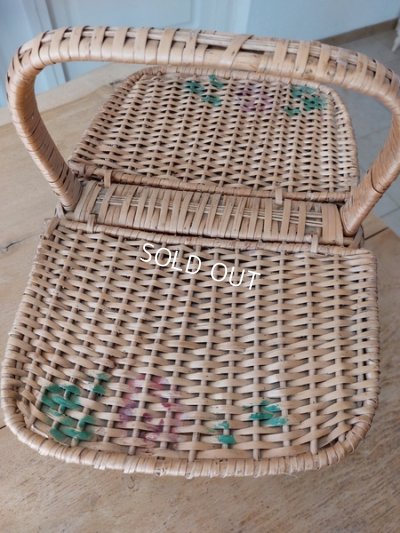 画像10: アンティークロ―ズバスケット