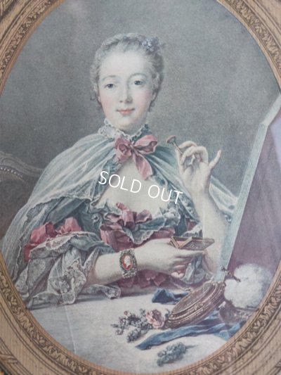 画像3: Madam de Pompadour転写画付フレーム