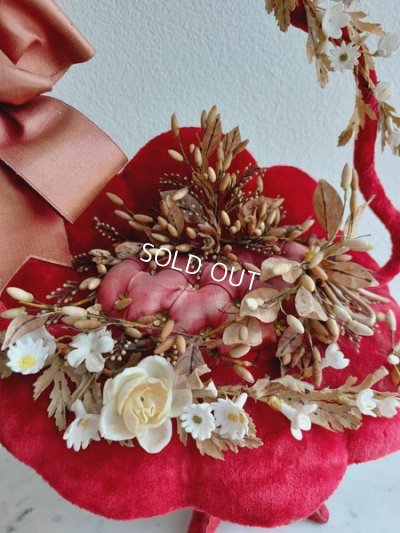 画像7: アンティークグロードマリエクッション付スタンド