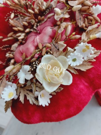 画像8: アンティークグロードマリエクッション付スタンド