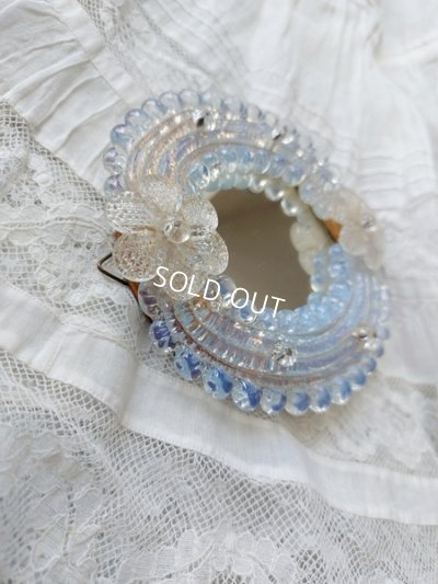 画像2: オパールセントムラノガラスミラー