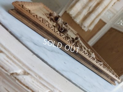 画像13: ローズガーランド装飾ウッドパーツ