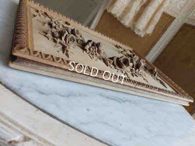 画像10: ローズガーランド装飾ウッドパーツ