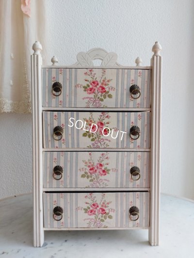 画像2: アンティークカルトナージュドロワー