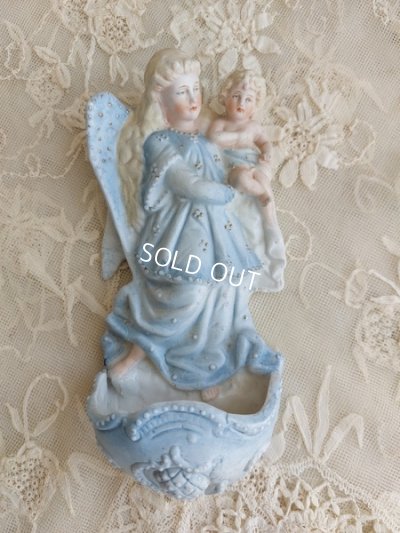 画像2: アンティークエンジェル聖水盤