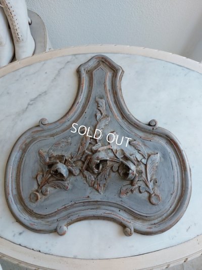 画像2: アンティークローズ装飾ウッドパーツ