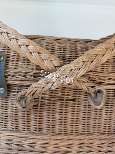 画像6: アンティークダブルハンドバスケット