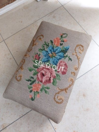 画像3: アンティークプチポワンフットレスト