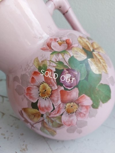 画像2: BFアンティークホーロー野ばら柄ウォッシュセット