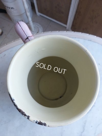 画像14: BFアンティークホーロー野ばら柄ウォッシュセット