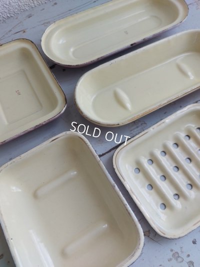 画像28: BFアンティークホーロー野ばら柄ウォッシュセット