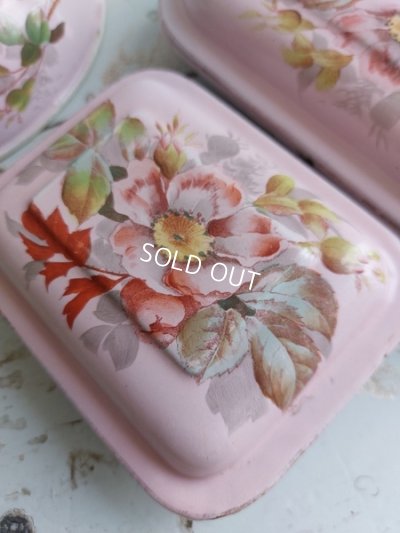 画像31: BFアンティークホーロー野ばら柄ウォッシュセット