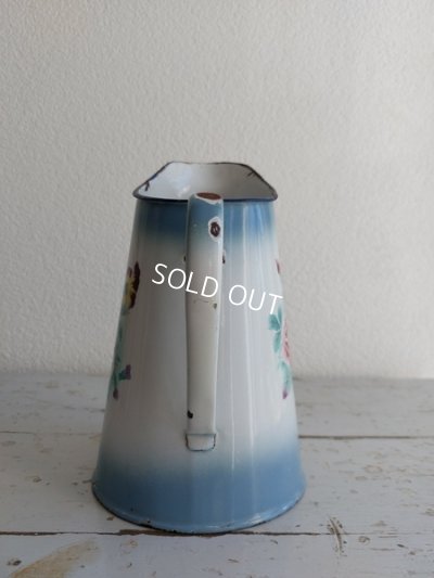 画像6: Japyホーローローズ柄ワーターピッチャー