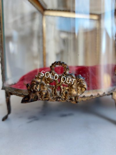 画像2:  アンティークマリアージュガラスケース