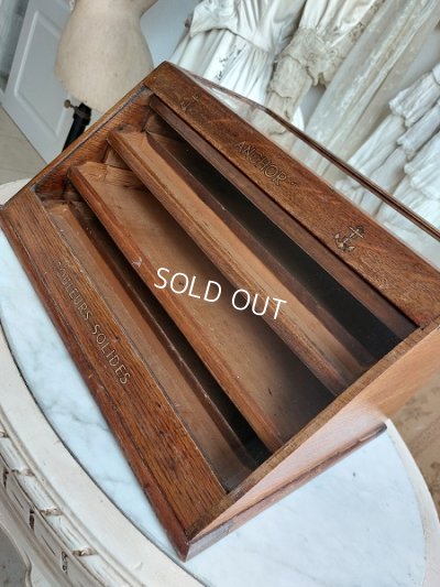 画像2: Clarks Anchorスプールガラスショーケース　