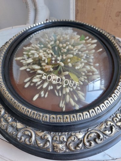 画像10: ナポレオン三世ワックスブーケ装飾フレーム