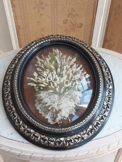 画像17: ナポレオン三世ワックスブーケ装飾フレーム