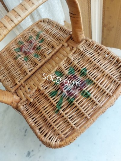 画像11: アンティークフレンチローズバスケット