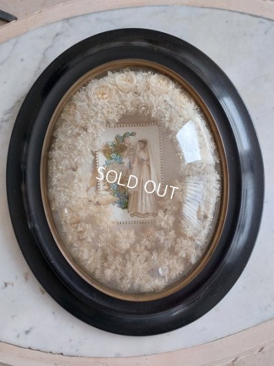 画像12: ナポレオン三世コミュニオン花冠装飾フレーム