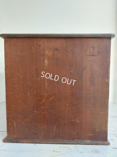 画像10: アンティークイニシャルテープキャビネット