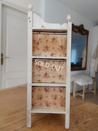 画像6: アンティークカルトナージュドロワー