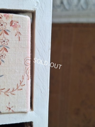 画像9: フレンチ花柄カルトナージュドロワー