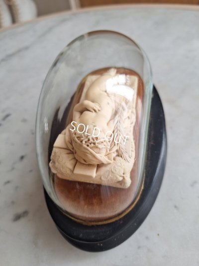 画像7: ナポレオン三世ガラスドーム付エンジェル像