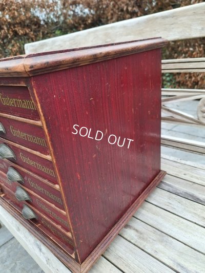 画像25: アンティークギッターマンスプールキャビネット