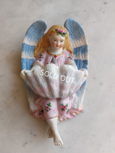 画像13: アンティークエンジェル聖水盤