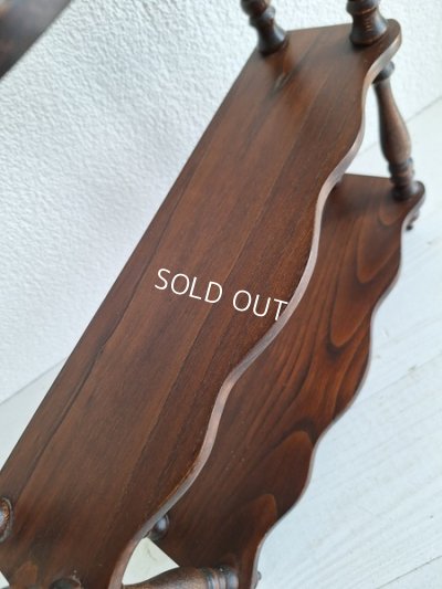 画像15: アンティーク小ぶりのシェルフ