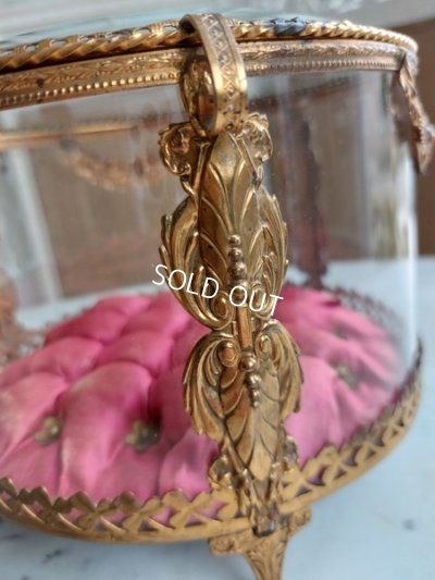 画像5: アンティークマリエラウンド形ガラスケース