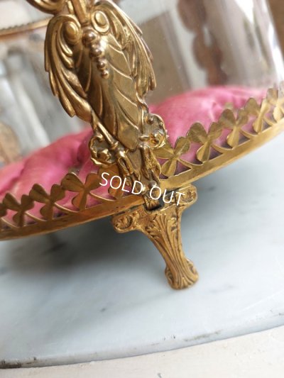 画像6: アンティークマリエラウンド形ガラスケース