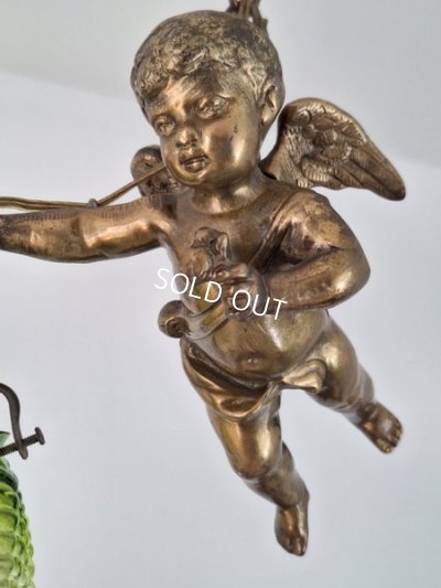 画像4: アンティークエンジェルランプ