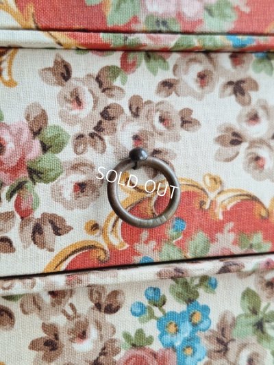 画像6: アンティークローズ柄カルトナージュドロワー