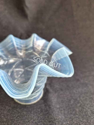 画像8: アンティークオパールセントペンダントランプシェード