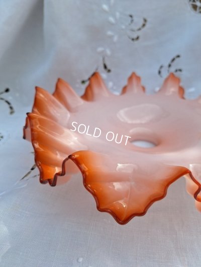 画像7: アンティークミルクガラスランプシェード