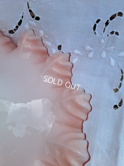 画像11: アンティークミルクガラスランプシェード